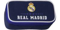Piórnik Owalny Kompaktowy Real Madrid. Wydawca: MST Toys. SmakLiter.pl Opakowanie Piórnik Owalny Kompaktowy Real Madrid