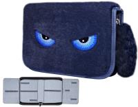 Opakowanie Piórnik szkolny WAR-418 Sowa Granatowy