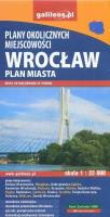Okładka książki Plan miasta - Wrosław i okolice 1:22 000