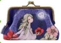 Opakowanie Portmonetka z zatrzaskiem - Midnight Garden