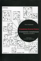 Prawdziwy Dramat Teatru. O metateatrze.... Autor: Grabowski Artur. SmakLiter.pl Okładka książki Prawdziwy Dramat Teatru. O metateatrze...