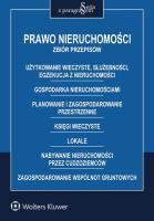 Prawo nieruchomości Zbiór przepisów. Autor: Opracowanie zbiorowe. SmakLiter.pl Okładka książki Prawo nieruchomości Zbiór przepisów