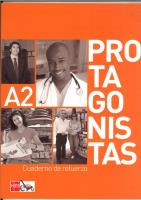 Protagonistas A2 Ćwiczenia. Autor: Campos Cristina. SmakLiter.pl Okładka książki Protagonistas A2 Ćwiczenia