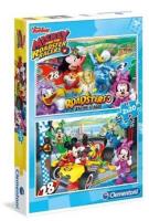 Opakowanie Puzzle 2x20 Mickey and the Roadster Racers