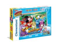 Opakowanie Puzzle podłogowe SuperColor Mickey i raźni rajdowcy 40