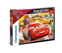 Okładka książki Puzzle SuperColor Auta 104