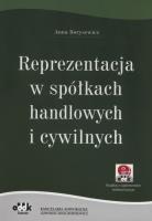 Okładka książki Reprezentacja w spółkach handlowych i cywilnych (z suplementem elektronicznym)