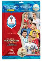 Russia 2018 FIFA World Cup - Mega zestaw startowy. Wydawca: Panini. SmakLiter.pl Opakowanie Russia 2018 FIFA World Cup - Mega zestaw startowy