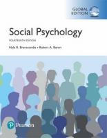 Social Psychology, Global Edition. Autor: Baron Robert, Branscombe Nyla. SmakLiter.pl Okładka książki Social Psychology, Global Edition