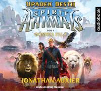 Spirit Animals. Upadek Bestii. Tom 4. Ognista Fala - CD. Autor: Jonathan Auxier. SmakLiter.pl Okładka książki Spirit Animals. Upadek Bestii. Tom 4. Ognista Fala - CD