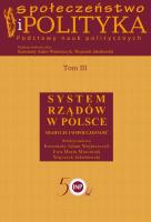 Społeczeństwo i polityka Podstawy nauk politycznych. Autor: red. nauk. Konstanty Adam Wojtaszczyk, Marciniak Ewa Maria. SmakLiter.pl Okładka książki Społeczeństwo i polityka Podstawy nauk politycznych