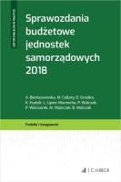 Okładka książki Sprawozdania budżetowe jednostek samorządowych 2018