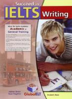 Succeed in IELTS. Autor: Betsis Andrew, Haughton Sean. SmakLiter.pl Okładka książki Succeed in IELTS