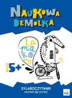 Sylaboczytanki. Uczymy się czytać  5+. Autor: Wiesława Żaba-Żabińska. SmakLiter.pl Okładka książki Sylaboczytanki. Uczymy się czytać  5+