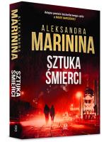 Sztuka śmierci. Autor: Aleksandra Marinina. SmakLiter.pl Okładka książki Sztuka śmierci