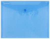 Opakowanie Teczka kopertowa Donau na zatrzask niebieska 10 sztuk