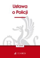 Ustawa o Policji. Autor: praca zbiorowa. SmakLiter.pl Okładka książki Ustawa o Policji