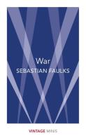 War. Autor: Faulks Sebastian. SmakLiter.pl Okładka książki War