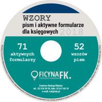 Opakowanie Wzory pism i aktywne formularze dla księgowych CD