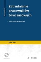 Okładka książki Zatrudnianie pracowników tymczasowych + CD