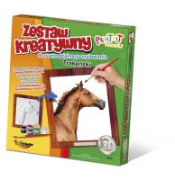 Okładka książki Zestaw Kreatywny do malowania - Koń Trakeński