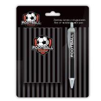 Opakowanie Zestaw pamiętnik z długopisem Football