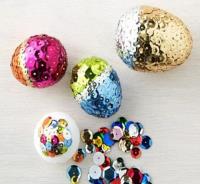 Opakowanie Zestaw z cekinami do dekoracji jajek