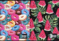 Opakowanie Zeszyt A5 St.Right w linie 60 kartek mix okładek 10 sztuk