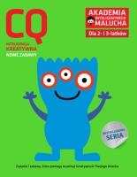 AIM-CQ: Inteligencja Kreatywna 2-3L Nowe Zabawy. Autor: Opracowanie zbiorowe. SmakLiter.pl Okładka książki AIM-CQ: Inteligencja Kreatywna 2-3L Nowe Zabawy