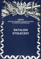 Batalion stołeczny. Autor: Piotr Zarzycki. SmakLiter.pl Okładka książki Batalion stołeczny