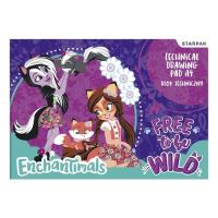 Opakowanie Blok techniczny A4 10 kartek Enchantimals 20 sztuk