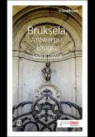 Bruksela Antwerpia Brugia Gandawa Travelbook. Autor: Beata Pomykalska, Paweł Pomykalski. SmakLiter.pl Okładka książki Bruksela Antwerpia Brugia Gandawa Travelbook