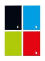 Brulion A4/96K kratka One Color (5szt). Wydawca: INTERDRUK. SmakLiter.pl Opakowanie Brulion A4/96K kratka One Color (5szt)