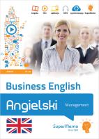 Business English - Management poziom średni B1-B2. Autor: Warżała-Wojtasiak Magdalena, Wojtasiak Wojciech. SmakLiter.pl Okładka książki Business English - Management poziom średni B1-B2