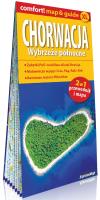 Okładka książki Chorwacja Wybrzeże północne; laminowany map&guide XL (2w1: przewodnik i mapa)