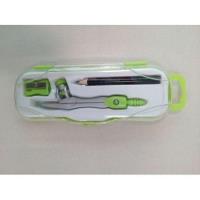 Opakowanie Cyrkiel szkolny Penmate zielony PC-102 z ołówkiem (TT7638)