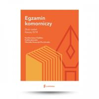 Egzamin komorniczy. Zbiór zadań. Kazusy 2018. Autor: Łukasz-Chylińska Karolina, Jasnowska Ewelina, Nowaczyk-Mroczkowska Weronika. SmakLiter.pl Okładka książki Egzamin komorniczy. Zbiór zadań. Kazusy 2018
