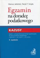 Okładka książki Egzamin na doradcę podatkowego Kazusy