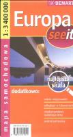 Opakowanie Europa 1:3 400 000 mapa samochodowa