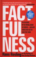 Factfulness. Autor: Rosling Hans. SmakLiter.pl Okładka książki Factfulness