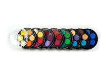 Opakowanie Farby akwarelowe 36 kolory okrągłe opakowanie  171509