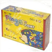 Opakowanie Farby do malowania palcami 6 kolorów MUNGYO