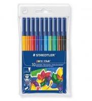 Opakowanie Flamastry szkolne 10 kolorów w etui STAEDTLER