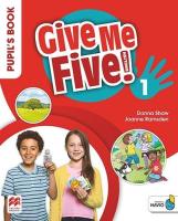 Give Me Five! 1 Pupil's Book Basic Pack MACMILLAN. Autor: Donna Shaw, Joanne Ramsden. SmakLiter.pl Okładka książki Give Me Five! 1 Pupil's Book Basic Pack MACMILLAN