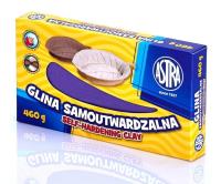 Glina samoutwardzalna fioletowa 460g ASTRA. Wydawca: ASTRA papiernicze. SmakLiter.pl Opakowanie Glina samoutwardzalna fioletowa 460g ASTRA