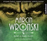 Gliny z inne gliny - CD. Autor: Marcin Wroński. SmakLiter.pl Okładka książki Gliny z inne gliny - CD