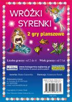 Gra - Wróżki- Syrenki. Autor: Figat-Jeziorska Agnieszka. SmakLiter.pl Okładka książki Gra - Wróżki- Syrenki