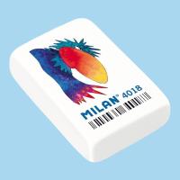 Opakowanie Gumka duża nadruk Fauna (18szt) MILAN