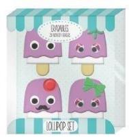 Opakowanie Gumki do mazania - zestaw lody