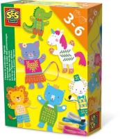 Haftowanie zwierzątek. Wydawca: SES NL. SmakLiter.pl Opakowanie Haftowanie zwierzątek